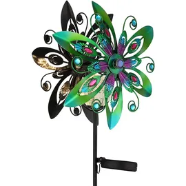 GLOBO 36577 Solarleuchte Metall bunt LED