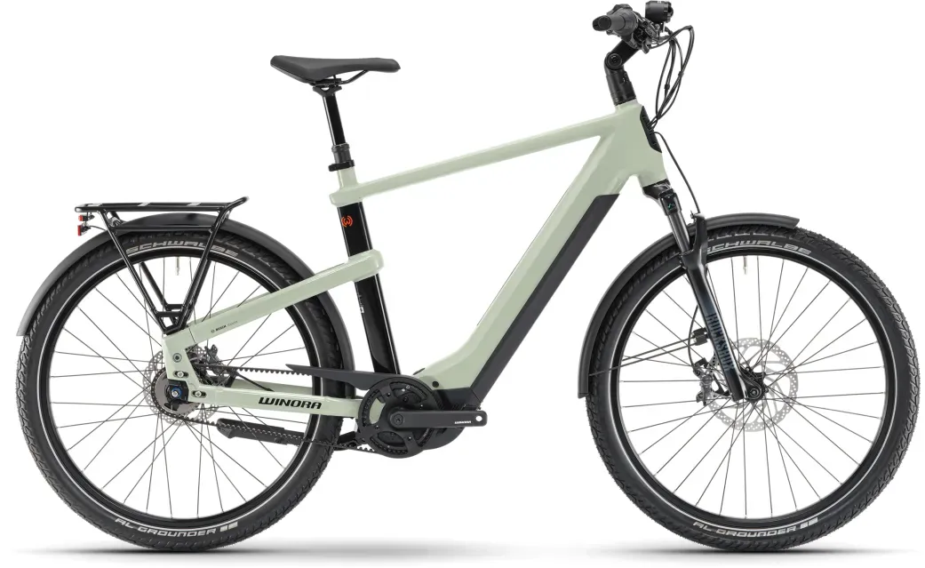 Winora Yakun R5 Pro pistachio 50: Hochleistungs-E-Bike für Urban Commuting und Freizeitfahrten vom H