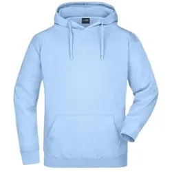 Kapuzensweatshirt JN047, hellblau, Größe L - hellblau - L