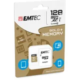 Emtec microSDXC Gold+ 128GB Class 10 + SD-Adapter