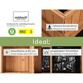 needs&wants® Quadry1 81 x 81 x 61 cm Braun