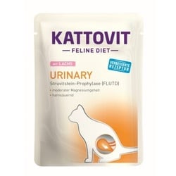 KATTOVIT Feline Diet Nassfutter Katze Urinary Adult Lachs 24x85 g