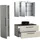 WELLTIME Badezimmerspiegelschrank »Joy«, Breite 78 cm, mit 2 Türen, mit LED, IP 44