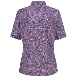CMP Blusenshirt Blue/Malva/Weiß 34