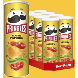 Pringles Classic Paprika - 8x 165g