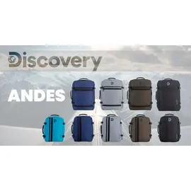 DISCOVERY Andes 3way Backpack S 20 l schwarz
