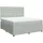 vidaXL Boxspringbett 180 x 200 cm Hellgrau