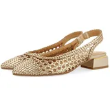 Gioseppo Damen Piskove Flaches Ballett, Platinfarben, 39 EU