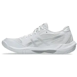 Asics GEL-ROCKET 12 Damen weiß, Größe 37 1⁄2 in Grau white/pure silver