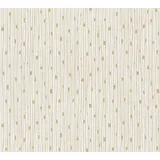 A.S. Création Vliestapete Linien Creme Gold