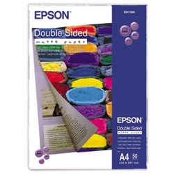 Epson Doppelseitig Mattes Papier, A4, 50 Blatt, 178g/m2