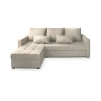 masseno Ecksofa Kos ¦ creme ¦ Maße (cm): B: 220 H: 85