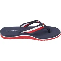 Tommy Hilfiger Damen Flip Flops Corporate Beach Sandal Badeschuhe, Blau (Red White Blue), 36