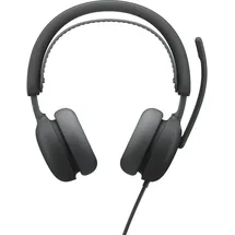 Logitech Zone Wired 2 for Business Grafit, Kabelgebundenes USB-Headset mit adaptiver Hybrid-ANC, Mikrofon mit Geräuschunterdrückung, Microsoft Teams zertifiziert