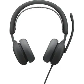 Logitech Zone Wired 2 for Business Grafit, Kabelgebundenes USB-Headset mit adaptiver Hybrid-ANC, Mikrofon mit Geräuschunterdrückung, Microsoft Teams zertifiziert