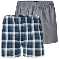 SCHIESSER Herren Web-Boxershorts, 2er Pack - Gr.: 3XL