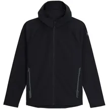 Spyder Gridweb Shell Fleece Reißverschlusspullover - Black - S