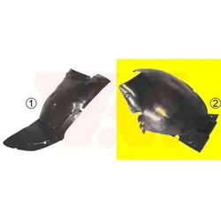 VAN WEZEL Verkleidung, Radhaus vorne links  für CITROËN/PEUGEOT PEUGEOT 7136J1 7136J3 4028439