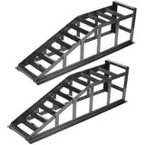 STAHLWERK Auffahrrampe GT-14 ST 2er Set Mit 2 Tonnen Tragkraft Auffahrbock