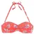 SUNSEEKER Bügel-Bandeau-Bikini-Top Damen Orange/Mehrfarbig 42 Cup E