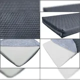 Erst-Holz Hundebett Matratze V-30, 80 x 50 cm grau