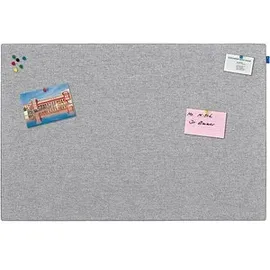 Legamaster BOARD-UP Akustik 75,0 x 100,0 cm Textil grau