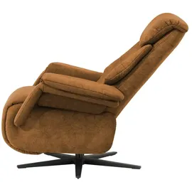 Polstermöbel Oelsa TV-Sessel Mambo Mikrofaser 82 x 105 x 88 cm Braun elektrisch