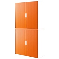 Rollladenschrank »easyOffice« 110 x 204 cm orange, easyOffice, 110x204x41.5 cm