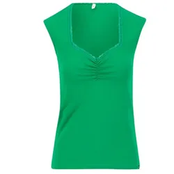 Blutsgeschwister Sommer Top Let Romance Rule - little mantis green S
