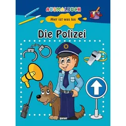 Ausmalbuch - Die Polizei