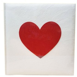1A PHOTO PORST Einsteck-Fotoalbum Hochzeitsalbum Love Message