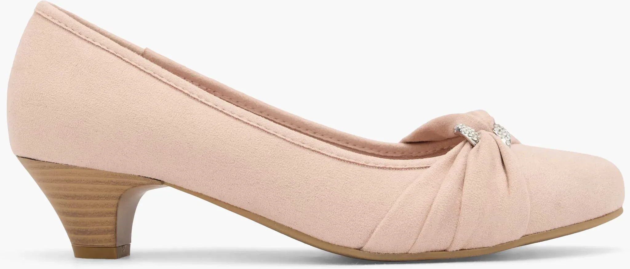 Easy Street  Pumps Rosa, Damen, Größe: 6 1/2, Material: Velourimitat/Textil - Easy Street  Pumps Rosa, Damen, Größe: 6 1/2, Material: Velourimitat/Textil - woman - Rosa