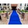 Primaflor Läufer "PODIUM, Made in Belgium", blau, B:200cm H:2,6mm L:300cm, Polypropylen (PP), PRIMAFLOR-IDEEN IN TEXTIL, Teppiche, Läufer, Breite 200 cm, Nadelfilz, Uni-Farben, ideal für Veranstaltungen