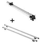 VDP Dachträger (Für Ihren Ford C-Max 7 II/Grand C-Max (5Türer) ab 10, Fahrradträger und Dachträger im Set), Fahrradträger Bike Pro + Dachträger RAPID kompatibel mit Ford C-Max 7 II/Grand C-Max (5Türer) ab 10