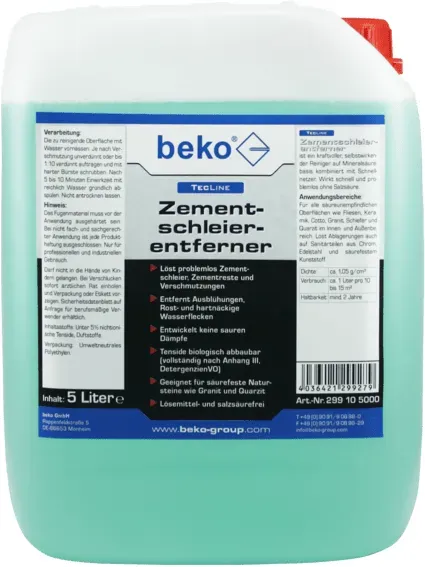 Zementschleierentferner - beko TecLine - 5ltr
