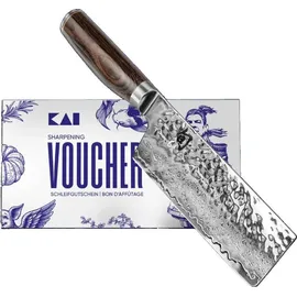 KAI Shun Premier Set Nakiri & Schleifgutschein