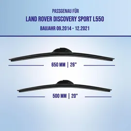 Alca Flachbalkenwischer LAND ROVER DISCOVERY SPORT 500 mm