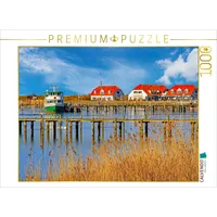 Calvendo Puzzle Eiszeit im Salzhaff 1000 Teile Lege-Größe 64x48cm