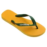 havaianas Brasil Logo Gelb 39