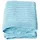 Homescapes Strickdecke 130 x 170 cm Hellblau