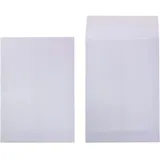 Viking Faltenversandtaschen B4 150 g/m2 Weiß Ohne Fenster Abziehstreifen 100 Stück