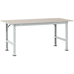 AS0031.7035 Packtisch PACKPOOL Standard mit Melaminplatte, BxTxH = 2000 x 800 x 760-870mm L