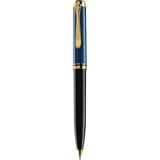 Pelikan Souverän 800, Schwarz-Blau, hochwertiger Drehkugelschreiber im Geschenk-Etui, 997007