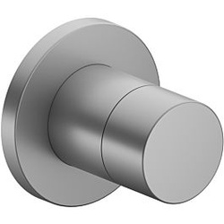 Keuco IXMO Pure 3 Wege Umstellung 59548170001 Unterputz Montage, rund, Aluminium-finish
