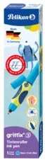 Preisvergleich Produktbild Tintenroller Griffix Neon Fresh Blue PELIKAN 820455 links