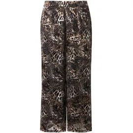 Ulla Popken Schlupfhose elegant Schwarz 50/52
