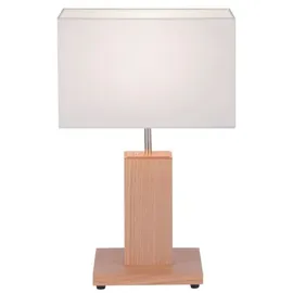just light. LED-Tischleuchte, Holzdekor, CCT Farbmanagement, dimmbar, Wippschalter