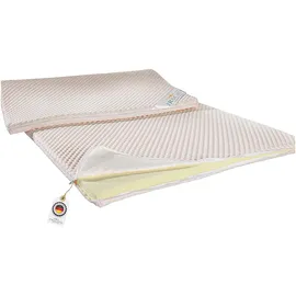 procave Kaltschaum Topper 90 x 200 cm weiß
