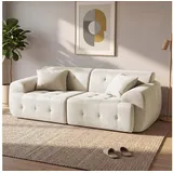COMHOMA Ecksofa, 245 x 60 x 40 cm, Modulares Sofa mit Schlaffunktion, Schlafsofa, L Form Couch für Wohnzimmer, vakuumverpackt, Flexibel kombinierbar - grau