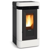 Extraflame Pelletofen Lucia | Keramik weiß | 12,1 kW